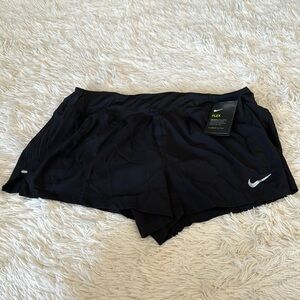 Nike Eclipse 3” Black Running Shorts